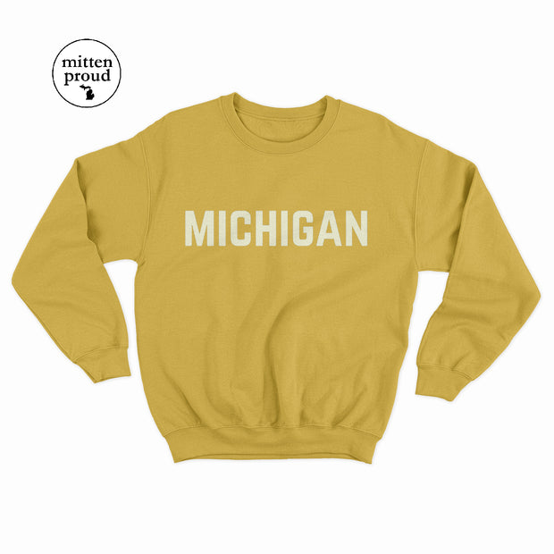 Michigan - Unisex Crewneck Sweatshirt