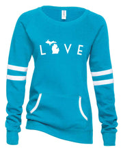Love Arc - Ladies' Varsity Pullover
