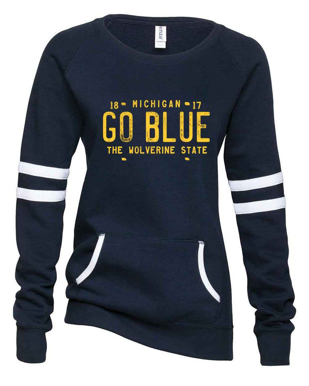 Go Blue - Ladies' Varsity Pullover