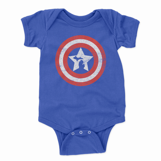 Michigan Shield - Onesie