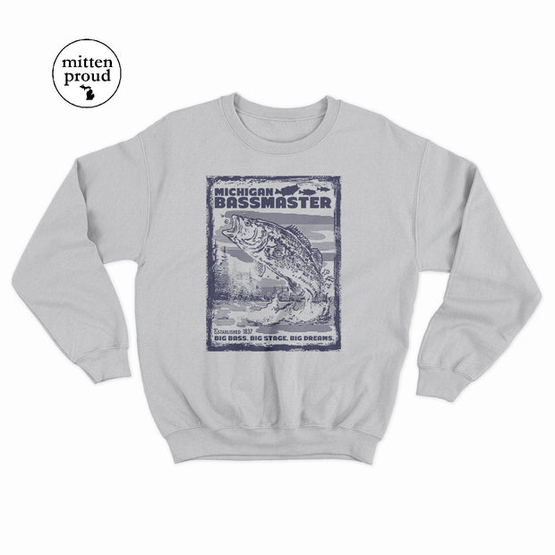Michigan Bassmaster - Unisex Crewneck Sweatshirt