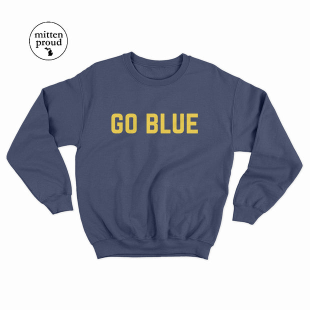 Michigan Go Blue - Unisex Crewneck Sweatshirt