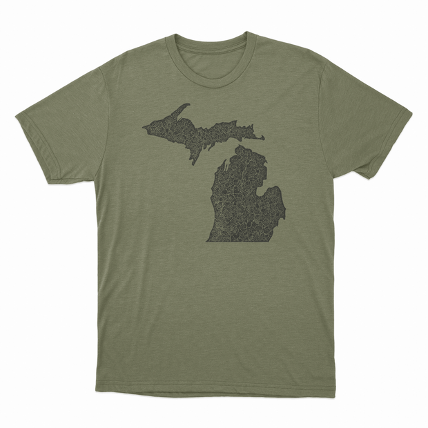 Michigan Silhouette  - Unisex Tee