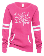 Great Lakes Girl - Ladies' Varsity Pullover