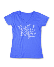 Great Lakes Girl - Ladies' V-Neck