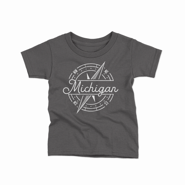 Compass - Kids Tee – Live Love Michigan