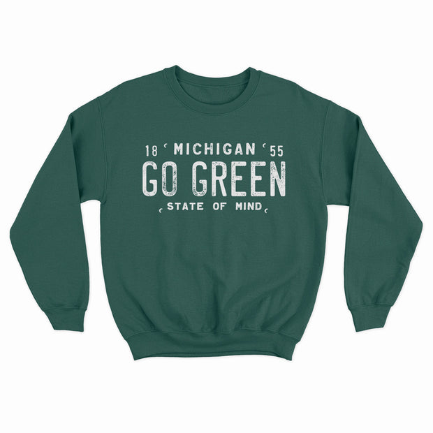 Go Green - Unisex Crewneck Sweatshirt