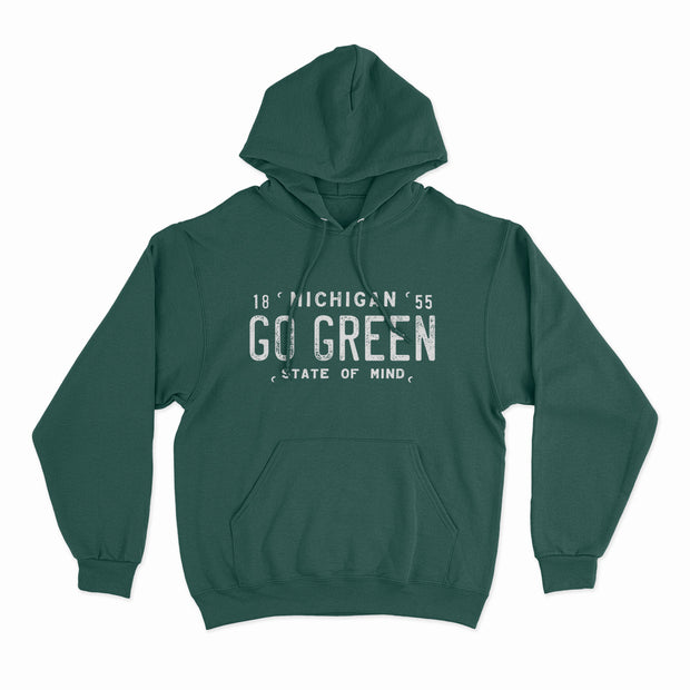 Go Green - Unisex Hooded Sweatshirt