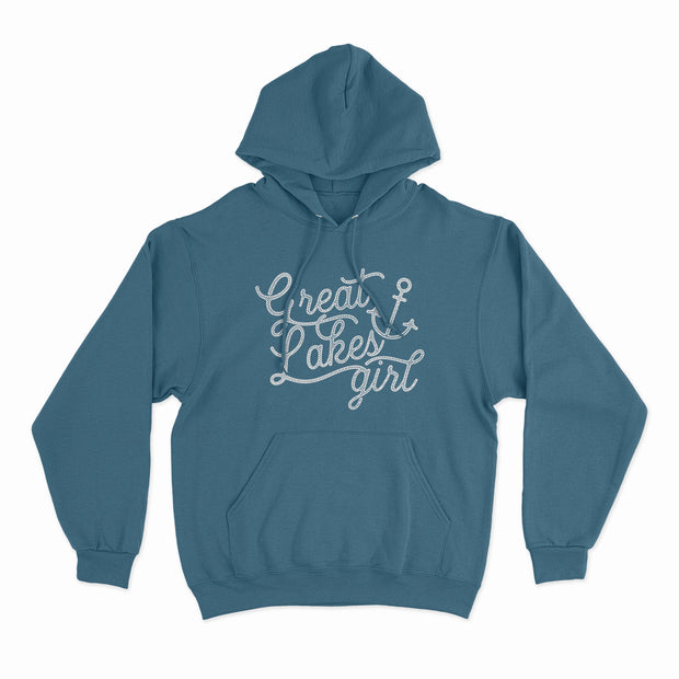 Great Lakes Girl - Unisex Hooded Sweatshirt