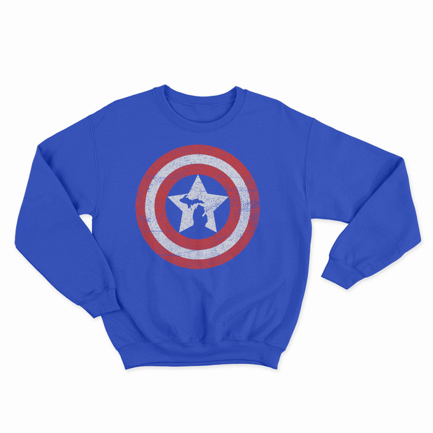Michigan Shield - Kids Crewneck Sweatshirt