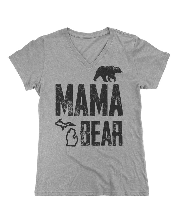 Mama Bear - Ladies' V-Neck