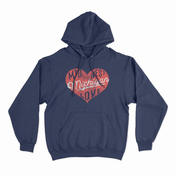 Midwest Love - Unisex Hooded Sweatshirt