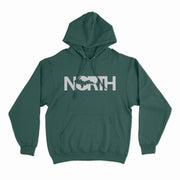 North - Unisex Hooded Sweatshirt