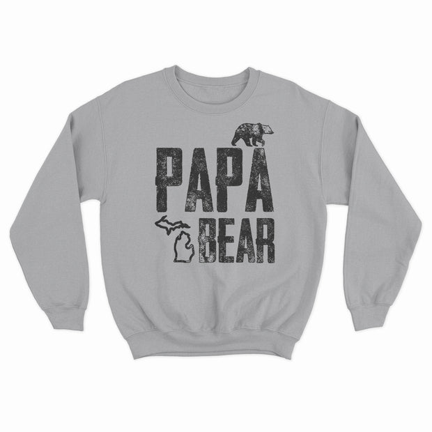 Papa Bear - Unisex Crewneck Sweatshirt