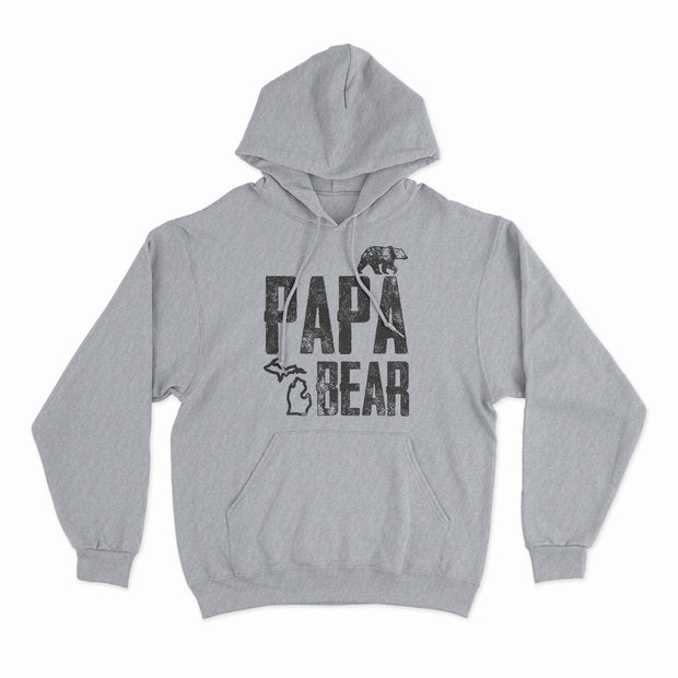 Papa Bear - Unisex Hooded Sweatshirt